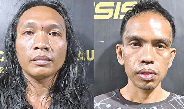 2 pria bobol Bandara Silampari